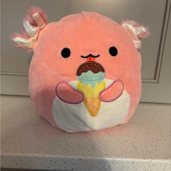 Squishmallows Other - Archie the Axolotl Squishmallow ! Ice cream! Cutie!
